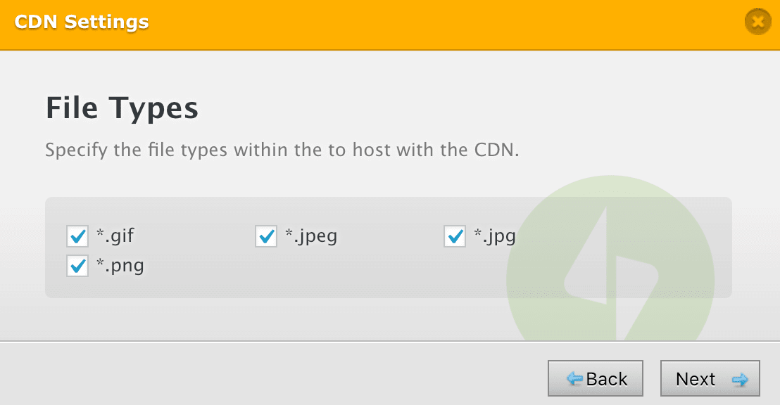 cdn settings file types
